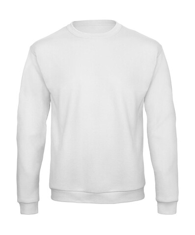 B &amp; C ID.202 50/50 Sweatshirt Unisex, White, 3XL bedrucken, Art.-Nr. 220420008