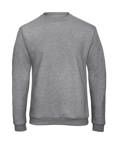B & C ID.202 50/50 Sweatshirt Unisex, Heather Grey, 4XL bedrucken, Art.-Nr. 220421239 B & C ID.202 50/50 Sweatshirt Unisex, Heather Grey, 4XL bedrucken, Art.-Nr. 220421239