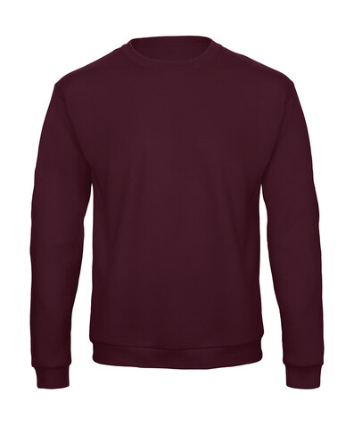B &amp; C ID.202 50/50 Sweatshirt Unisex, Burgundy, 4XL bedrucken, Art.-Nr. 220424489