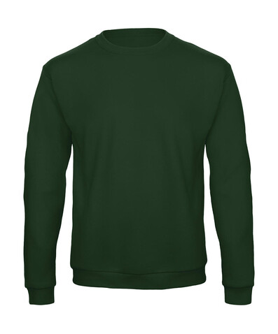 B &amp; C ID.202 50/50 Sweatshirt Unisex, Bottle Green, M bedrucken, Art.-Nr. 220425404