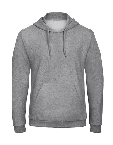 B &amp; C ID.203 50/50 Hooded Sweatshirt Unisex, Heather Grey, L bedrucken, Art.-Nr. 221421235