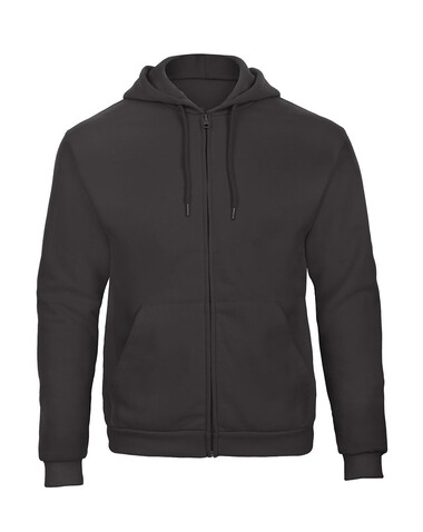 B &amp; C ID.205 50/50 Hooded Full Zip Sweat Unisex, Anthracite, XL bedrucken, Art.-Nr. 222421406