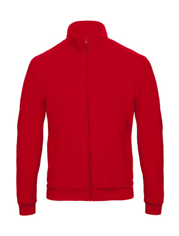 B &amp; C ID.206 50/50 Full Zip Sweat Unisex, Red, M bedrucken, Art.-Nr. 223424004