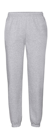 Fruit of the Loom Classic Elasticated Cuff Jog Pants, Dark Heather Grey, 2XL bedrucken, Art.-Nr. 247011267