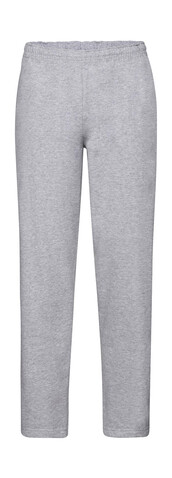 Fruit of the Loom Classic Open Hem Jog Pants, Dark Heather Grey, M bedrucken, Art.-Nr. 253011264