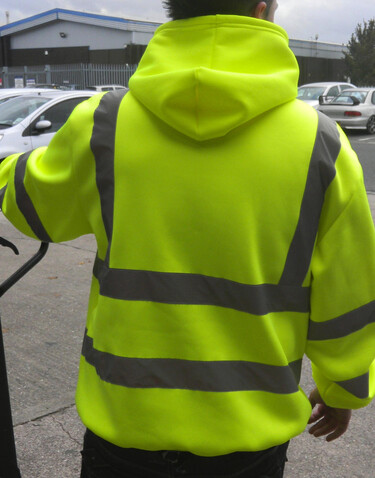 Yoko Fluo Hoodie, Fluo Orange, 3XL bedrucken, Art.-Nr. 255774058