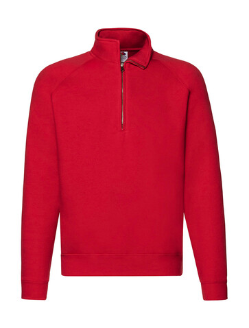 Fruit of the Loom Premium Zip Neck Sweat, White, L bedrucken, Art.-Nr. 261010005 Fruit of the Loom Premium Zip Neck Sweat, White, L bedrucken, Art.-Nr. 261010005