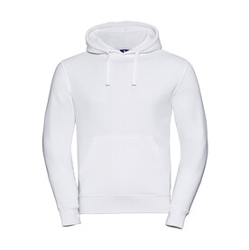 Russell Europe Men`s Authentic Hooded Sweat, White, XS bedrucken, Art.-Nr. 265000002