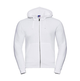 Russell Europe Men`s Authentic Zipped Hood, White, XS bedrucken, Art.-Nr. 266000002 Russell Europe Men`s Authentic Zipped Hood, White, XS bedrucken, Art.-Nr. 266000002
