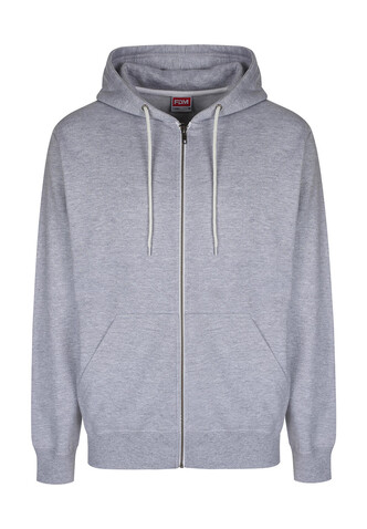 FDM Team Zip Hoodie, Sport Grey, L bedrucken, Art.-Nr. 266551235