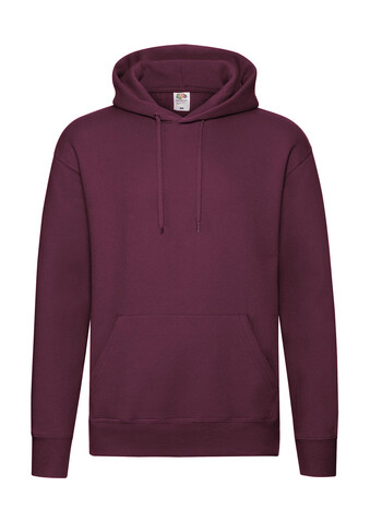 Fruit of the Loom Premium Hooded Sweat, Burgundy, 2XL bedrucken, Art.-Nr. 275014487