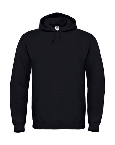 B &amp; C ID.003 Cotton Rich Hooded Sweatshirt, Black, 2XL bedrucken, Art.-Nr. 275421017