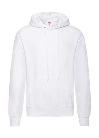 Fruit of the Loom Classic Hooded Sweat, White, M bedrucken, Art.-Nr. 276010004