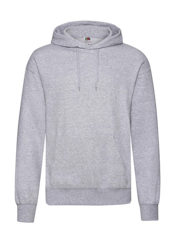 Fruit of the Loom Classic Hooded Sweat, Heather Grey, 5XL bedrucken, Art.-Nr. 276011230