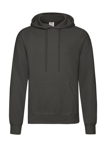 Fruit of the Loom Classic Hooded Sweat, Light Graphite, 2XL bedrucken, Art.-Nr. 276011357