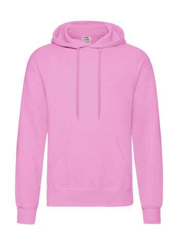 Fruit of the Loom Classic Hooded Sweat, Light Pink, M bedrucken, Art.-Nr. 276014204