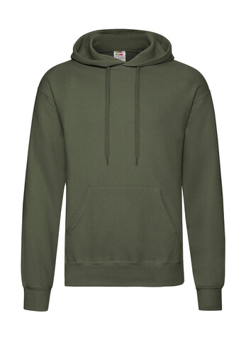 Fruit of the Loom Classic Hooded Sweat, Classic Olive, 3XL bedrucken, Art.-Nr. 276015338