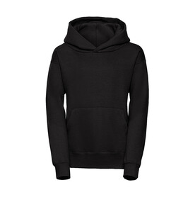 Russell Europe Kids` Hooded Sweat, Black, S (104/3-4) bedrucken, Art.-Nr. 278001013