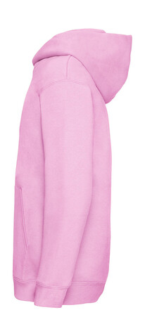 Fruit of the Loom Kids` Premium Hooded Sweat, White, 128 (7-8) bedrucken, Art.-Nr. 278010005