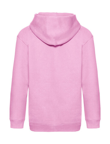 Fruit of the Loom Kids` Premium Hooded Sweat, Heather Grey, 128 (7-8) bedrucken, Art.-Nr. 278011235