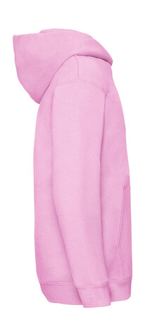 Fruit of the Loom Kids` Premium Hooded Sweat, Heather Grey, 128 (7-8) bedrucken, Art.-Nr. 278011235