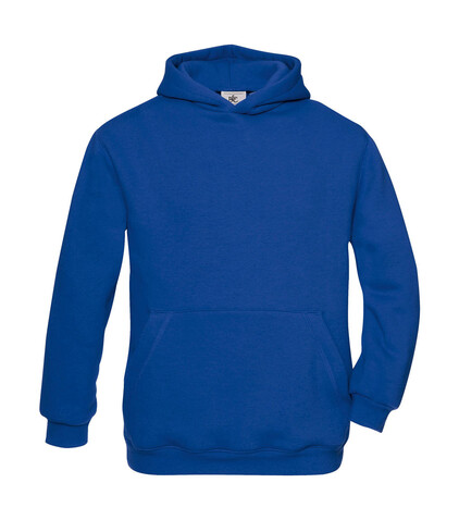 B &amp; C Hooded/kids Sweat, Royal Blue, 5/6 (110/116) bedrucken, Art.-Nr. 278423004