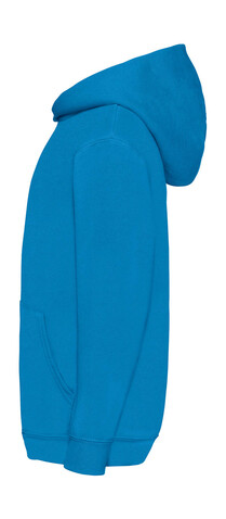 Fruit of the Loom Kids` Classic Hooded Sweat, Deep Navy, 128 (7-8) bedrucken, Art.-Nr. 280012025