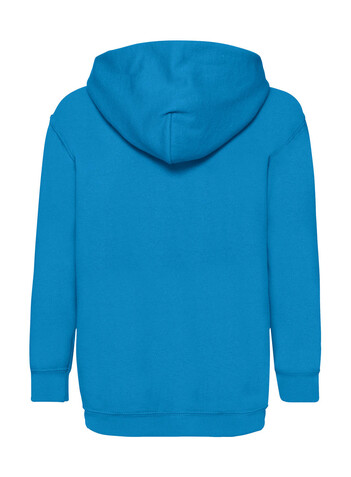 Fruit of the Loom Kids` Classic Hooded Sweat, Black, 152 (12-13) bedrucken, Art.-Nr. 280011017