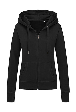 Stedman Sweat Jacket Select Women, Black Opal, XL bedrucken, Art.-Nr. 283051026