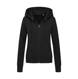 Stedman Sweat Jacket Select Women, Black Opal, S bedrucken, Art.-Nr. 283051023