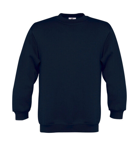 B &amp; C Set In/kids Sweat, Navy, 5/6 (110/116) bedrucken, Art.-Nr. 286422004