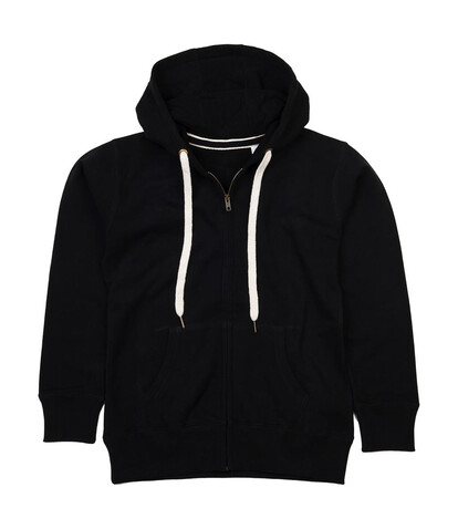 Mantis Men`s Superstar Zip Through Hoodie, Black, S bedrucken, Art.-Nr. 293481013