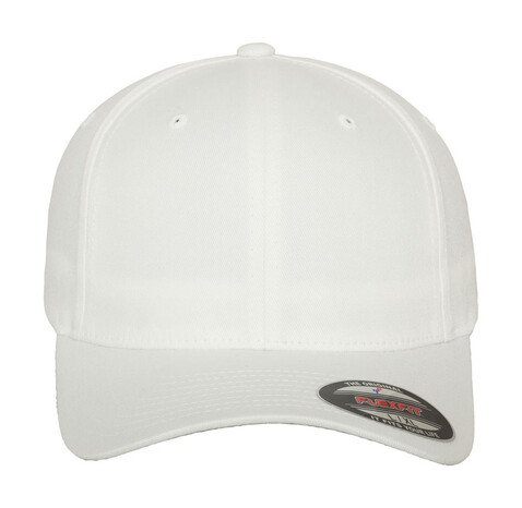 Flexfit Wooly Combed Cap, White, XS/S (53-57cm) bedrucken, Art.-Nr. 301680006