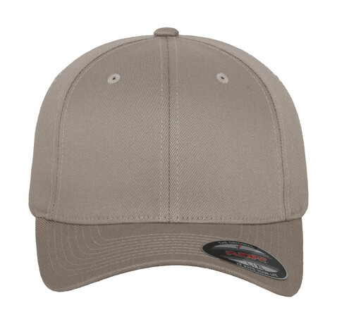 Flexfit Wooly Combed Cap, Silver, 2XL (59-64cm) bedrucken, Art.-Nr. 301687143