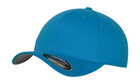 Flexfit Wooly Combed Cap, Carolina Blue, S/M (54-58cm) bedrucken, Art.-Nr. 301683221