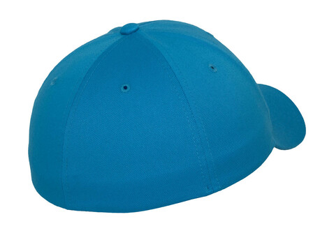 Flexfit Wooly Combed Cap, China Blue, 2XL (59-64cm) bedrucken, Art.-Nr. 301682073