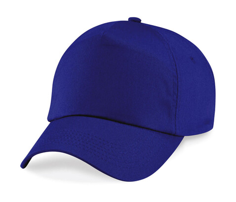 Beechfield Junior Original 5 Panel Cap, Bright Royal, One Size bedrucken, Art.-Nr. 301693060