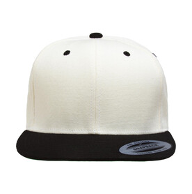 Yupoong Classic Snapback 2-Tone Cap, Natural/Black, One Size bedrucken, Art.-Nr. 301730580 Yupoong Classic Snapback 2-Tone Cap, Natural/Black, One Size bedrucken, Art.-Nr. 301730580