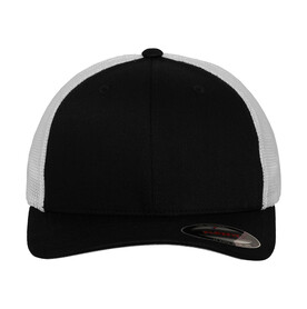 Flexfit Mesh Trucker 2-Tone Cap, Black/White, S/M bedrucken, Art.-Nr. 303681501 Flexfit Mesh Trucker 2-Tone Cap, Black/White, S/M bedrucken, Art.-Nr. 303681501