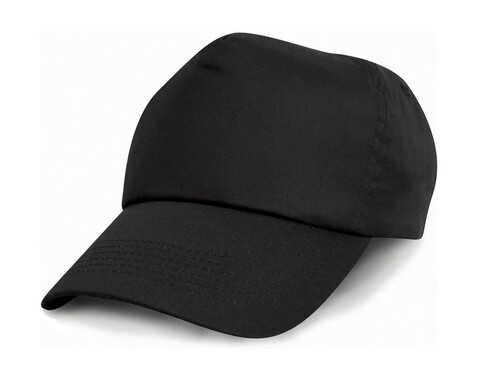 Result Caps Cotton Cap, Black, One Size bedrucken, Art.-Nr. 305341010
