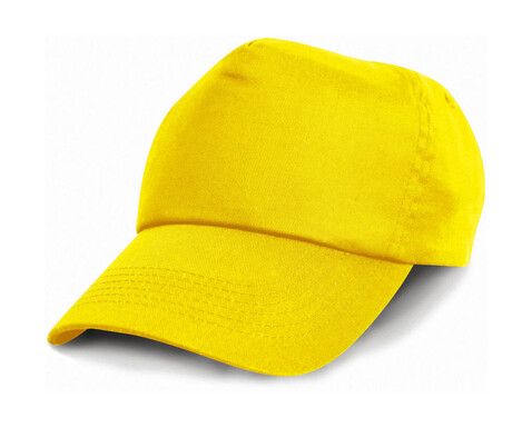 Result Caps Cotton Cap, Yellow, One Size bedrucken, Art.-Nr. 305346000