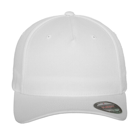 Flexfit Fitted Baseball Cap, White, L/XL bedrucken, Art.-Nr. 305680002