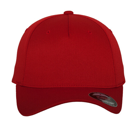 Flexfit Fitted Baseball Cap, Red, S/M bedrucken, Art.-Nr. 305684001