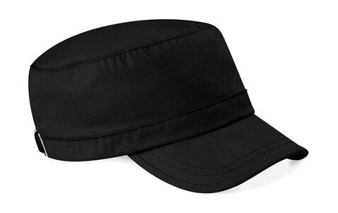 Beechfield Army Cap, Black, One Size bedrucken, Art.-Nr. 305691010