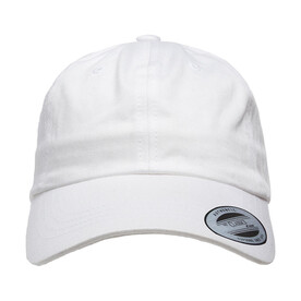 Yupoong Low Profile Cotton Twill, White, One Size bedrucken, Art.-Nr. 308730000