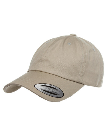 Yupoong Low Profile Cotton Twill, Heather Grey, One Size bedrucken, Art.-Nr. 308731230