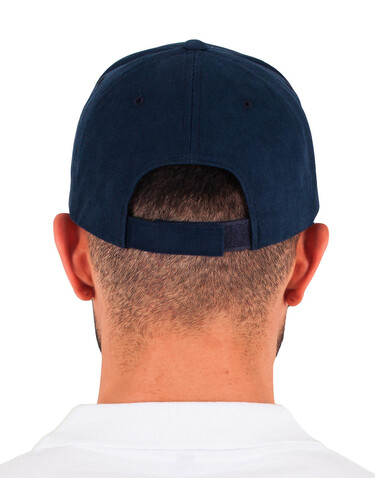 Yupoong Brushed Cotton Twill Mid Profile, Navy, One Size bedrucken, Art.-Nr. 309732000