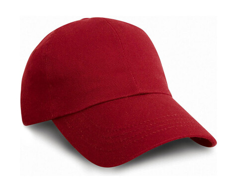 Result Caps Heavy Cotton Drill Cap, Red, One Size bedrucken, Art.-Nr. 310344000