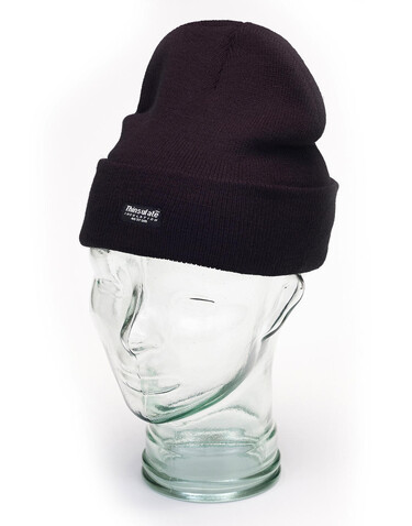 Yoko Fluo Thinsulate® Hat, Black, One Size bedrucken, Art.-Nr. 310771010