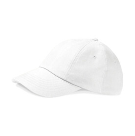 Beechfield Low Profile Heavy Cotton Drill Cap, White, One Size bedrucken, Art.-Nr. 311690000 Beechfield Low Profile Heavy Cotton Drill Cap, White, One Size bedrucken, Art.-Nr. 311690000